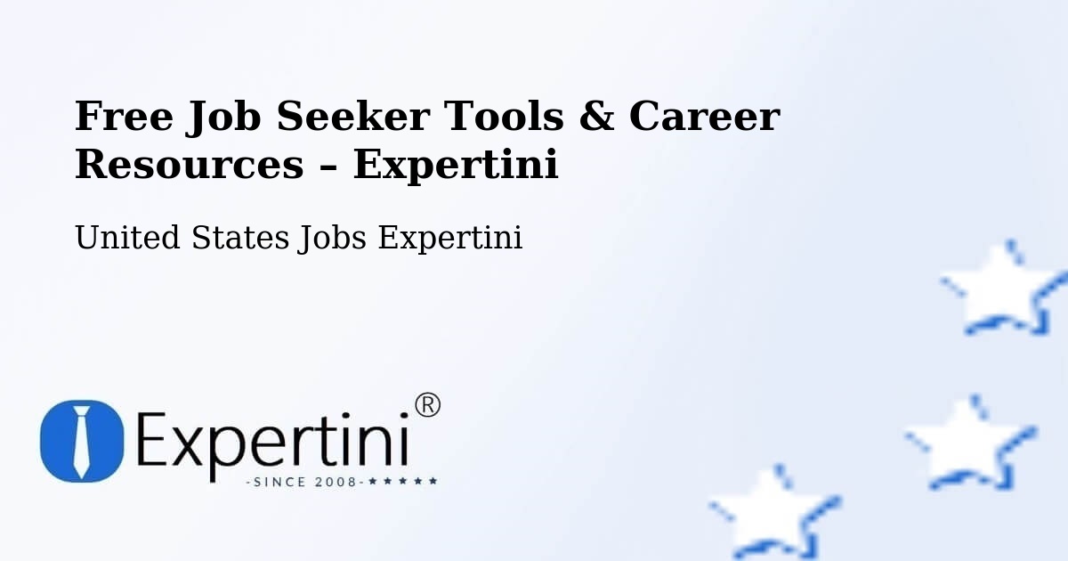Free Job Seeker Tools & Career Resources – Lansing - Lansing, United States Jobs Expertini
